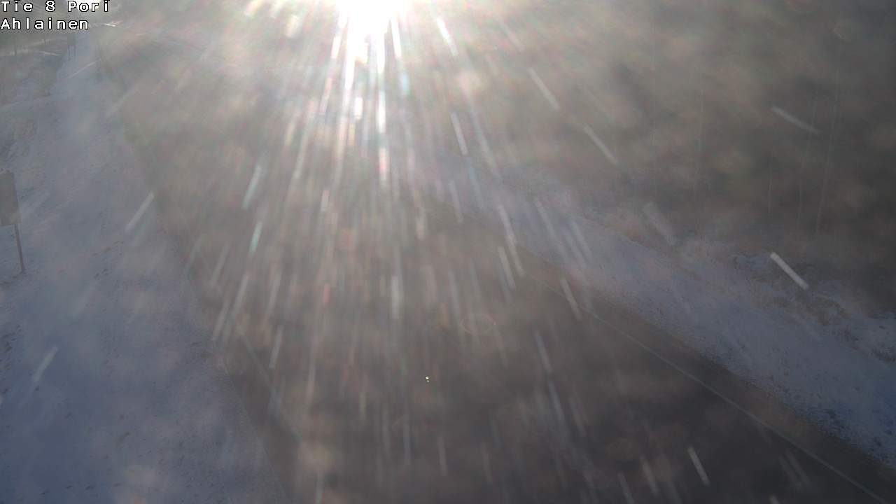 Weather Camera Image Road 8 Pori, Ahlainen, Pori, Satakunta