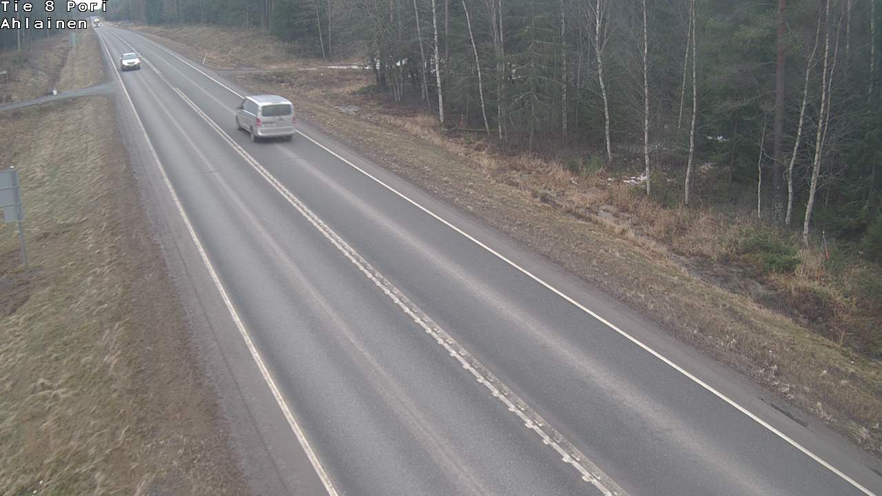 Weather Camera Image Väg 8 Björneborg, Vittisbofjärd, Pori, Satakunta