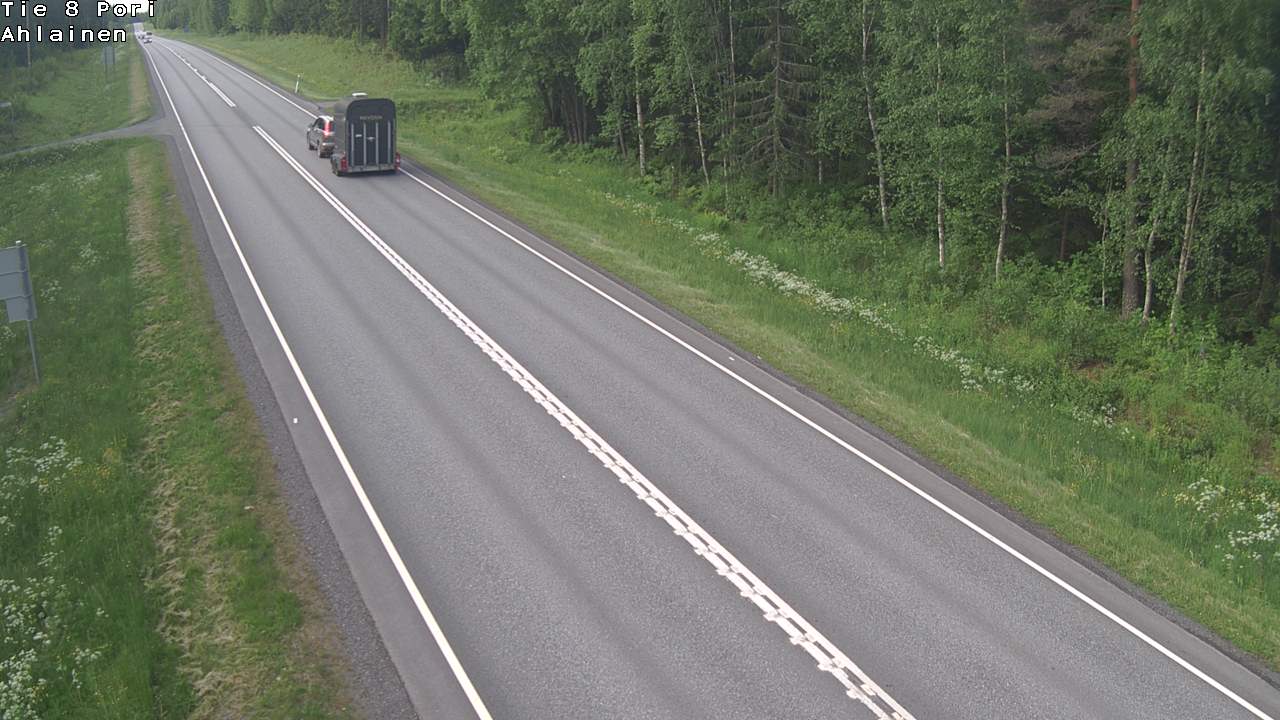 Weather Camera Image Road 8 Pori, Ahlainen, Pori, Satakunta