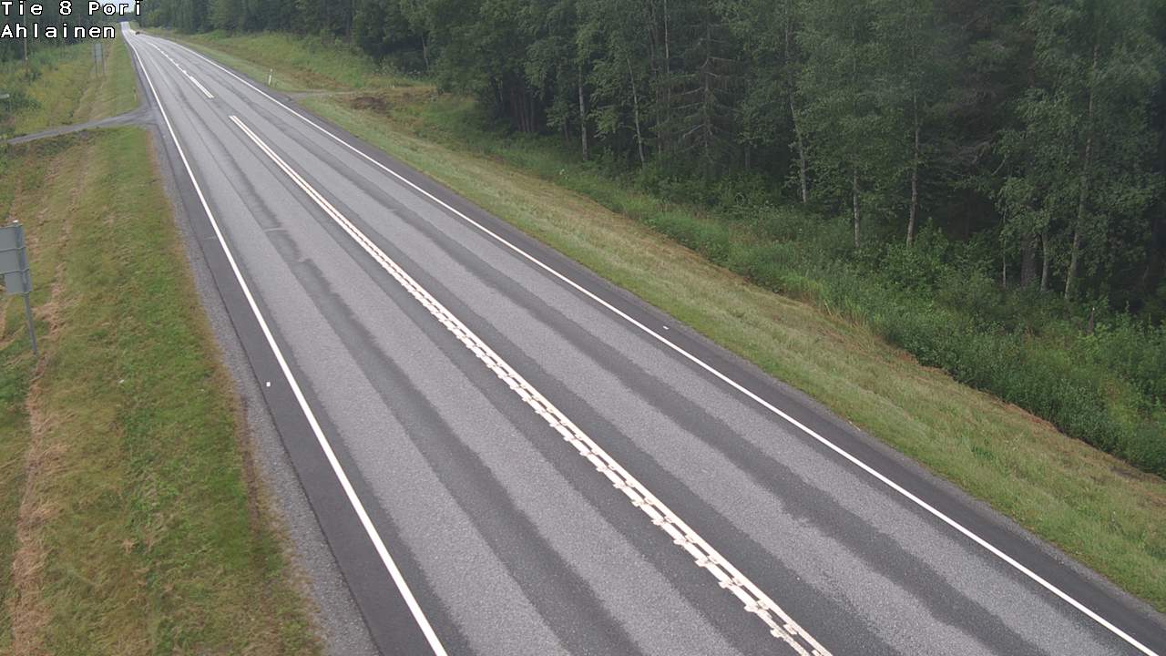 Weather Camera Image Väg 8 Björneborg, Vittisbofjärd, Pori, Satakunta