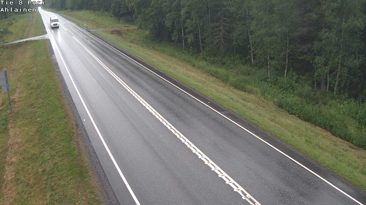 Weather Camera Image Road 8 Pori, Ahlainen, Pori, Satakunta