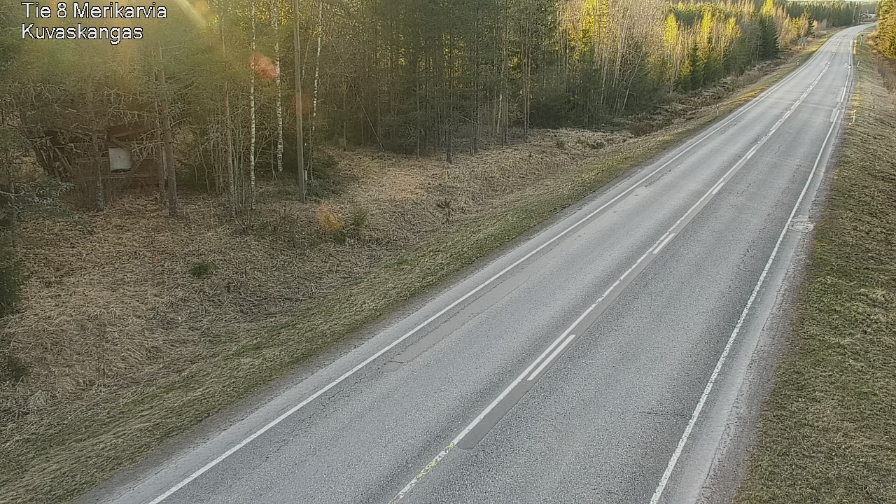 Kelikamerat Kuva Tie 8 Merikarvia, Kuvaskangas, Merikarvia, Satakunta