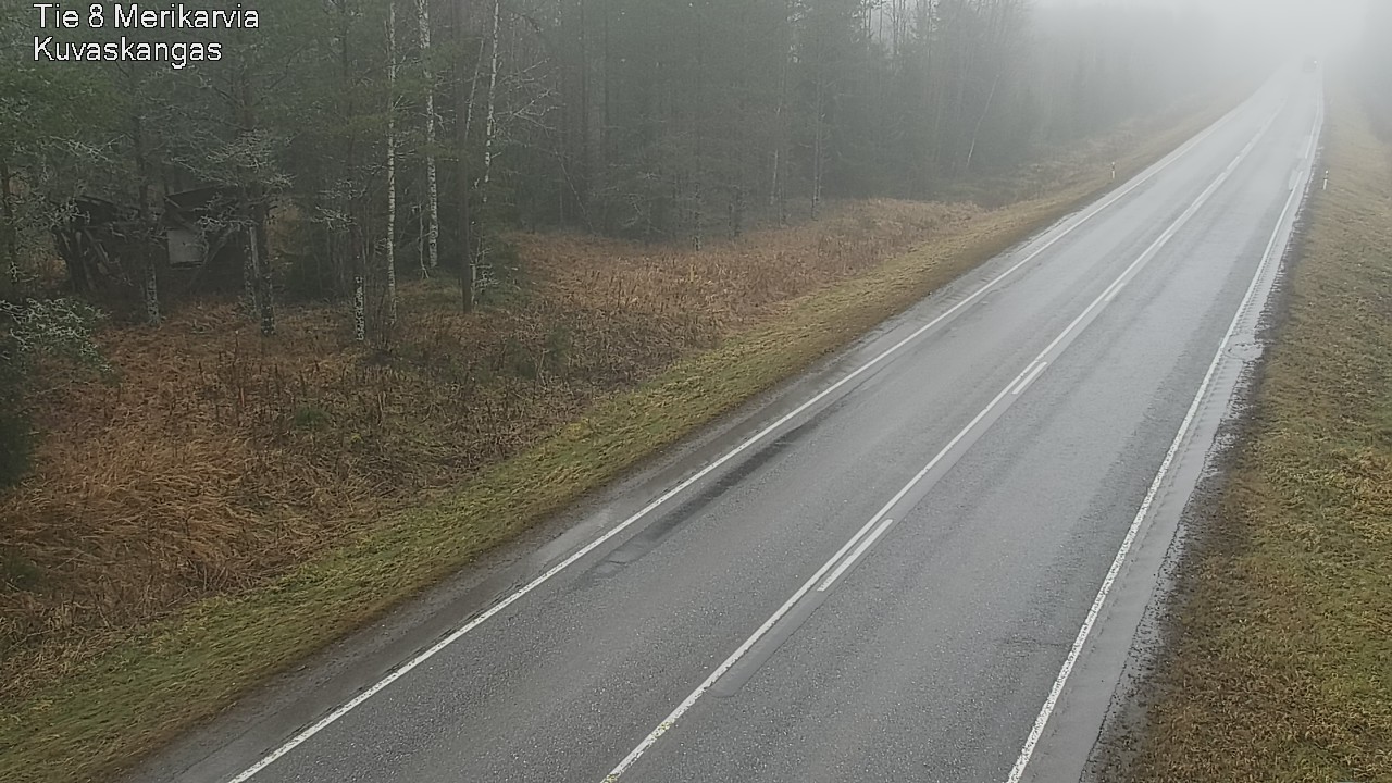 Weather Camera Image Väg 8 Merikarvia, Kuvaskangas, Merikarvia, Satakunta