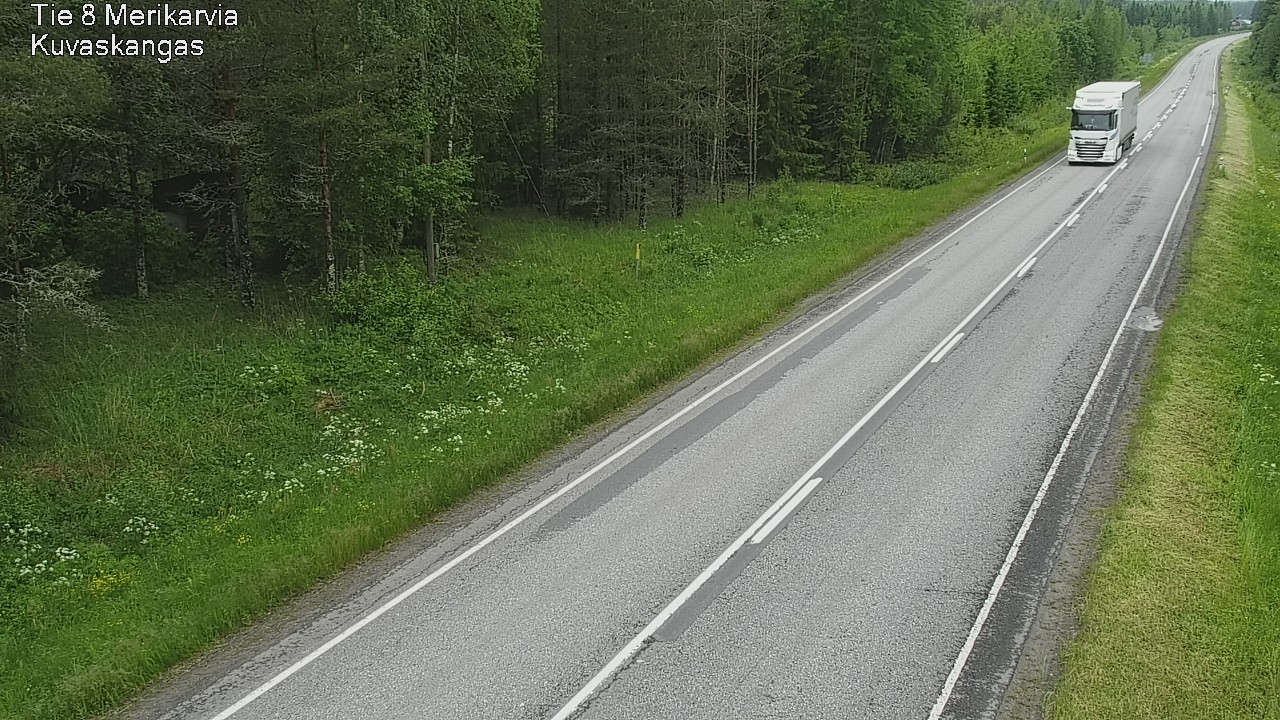 Kelikamerat Kuva Tie 8 Merikarvia, Kuvaskangas, Merikarvia, Satakunta