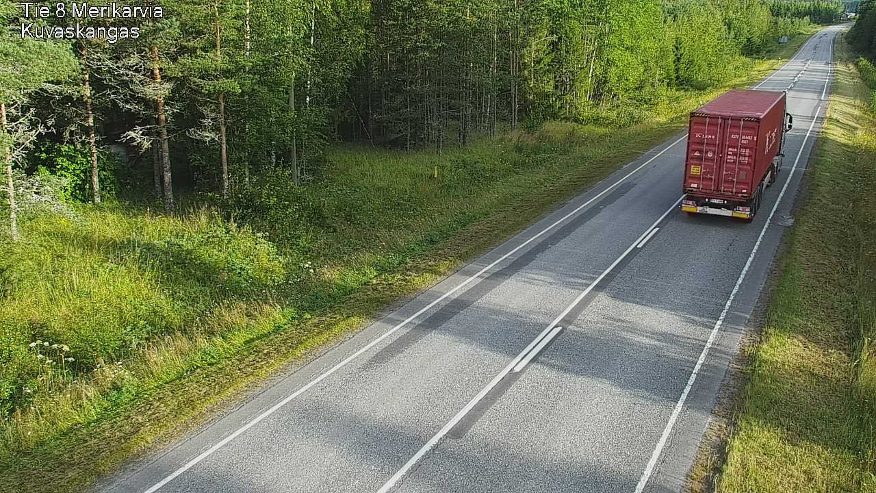 Kelikamerat Kuva Tie 8 Merikarvia, Kuvaskangas, Merikarvia, Satakunta