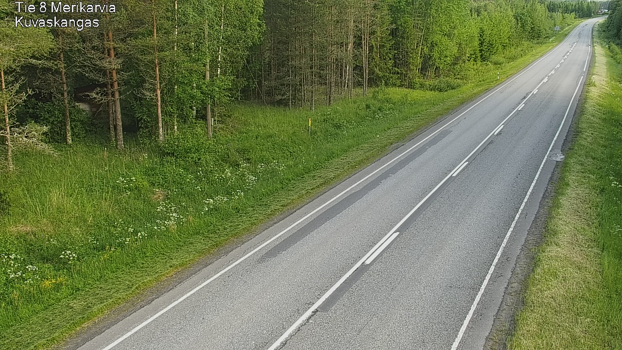 Kelikamerat Kuva Tie 8 Merikarvia, Kuvaskangas, Merikarvia, Satakunta