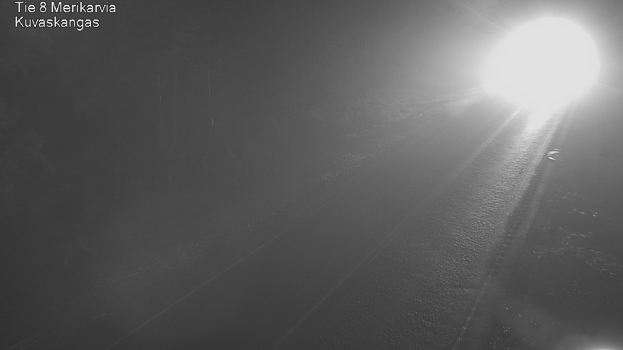 Weather Camera Image Väg 8 Merikarvia, Kuvaskangas, Merikarvia, Satakunta