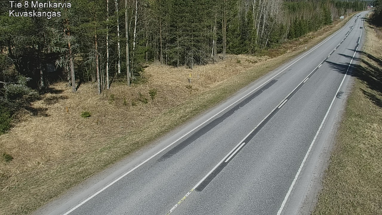 Kelikamerat Kuva Tie 8 Merikarvia, Kuvaskangas, Merikarvia, Satakunta