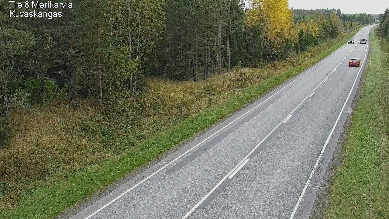 Kelikamerat Kuva Tie 8 Merikarvia, Kuvaskangas, Merikarvia, Satakunta
