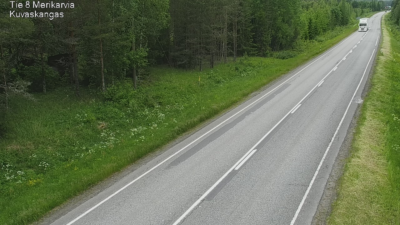 Kelikamerat Kuva Tie 8 Merikarvia, Kuvaskangas, Merikarvia, Satakunta