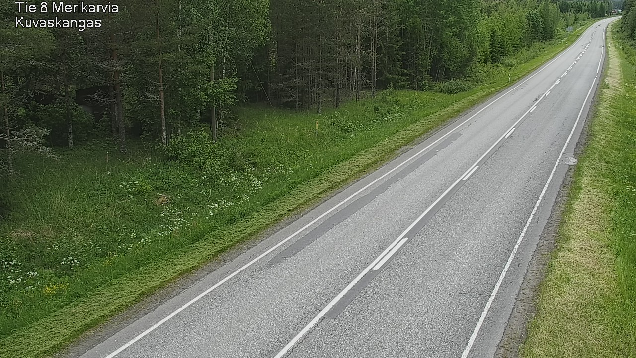 Kelikamerat Kuva Tie 8 Merikarvia, Kuvaskangas, Merikarvia, Satakunta