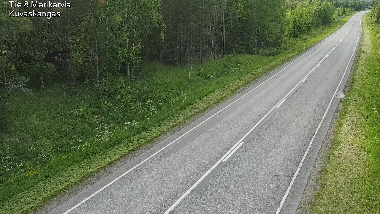 Kelikamerat Kuva Tie 8 Merikarvia, Kuvaskangas, Merikarvia, Satakunta