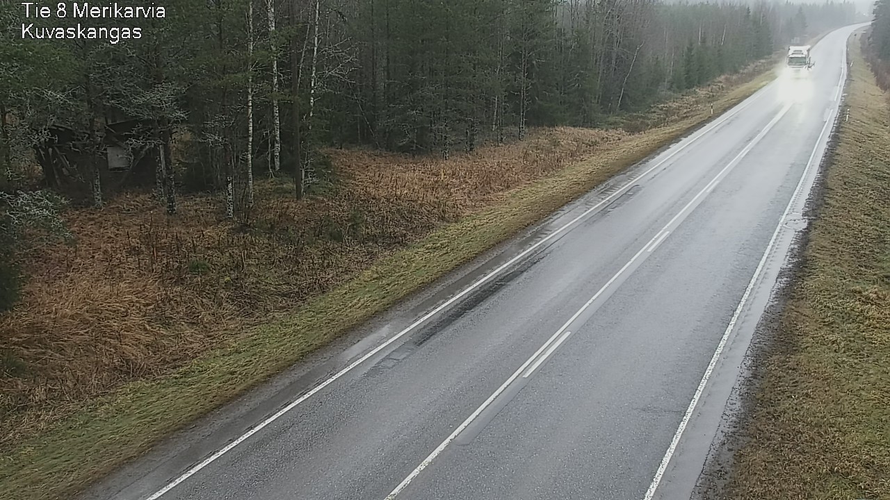 Weather Camera Image Väg 8 Merikarvia, Kuvaskangas, Merikarvia, Satakunta
