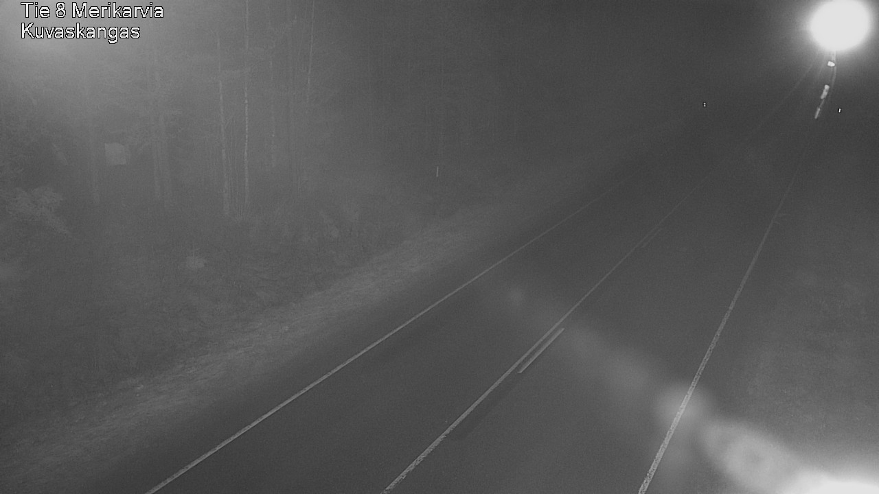 Weather Camera Image Väg 8 Merikarvia, Kuvaskangas, Merikarvia, Satakunta
