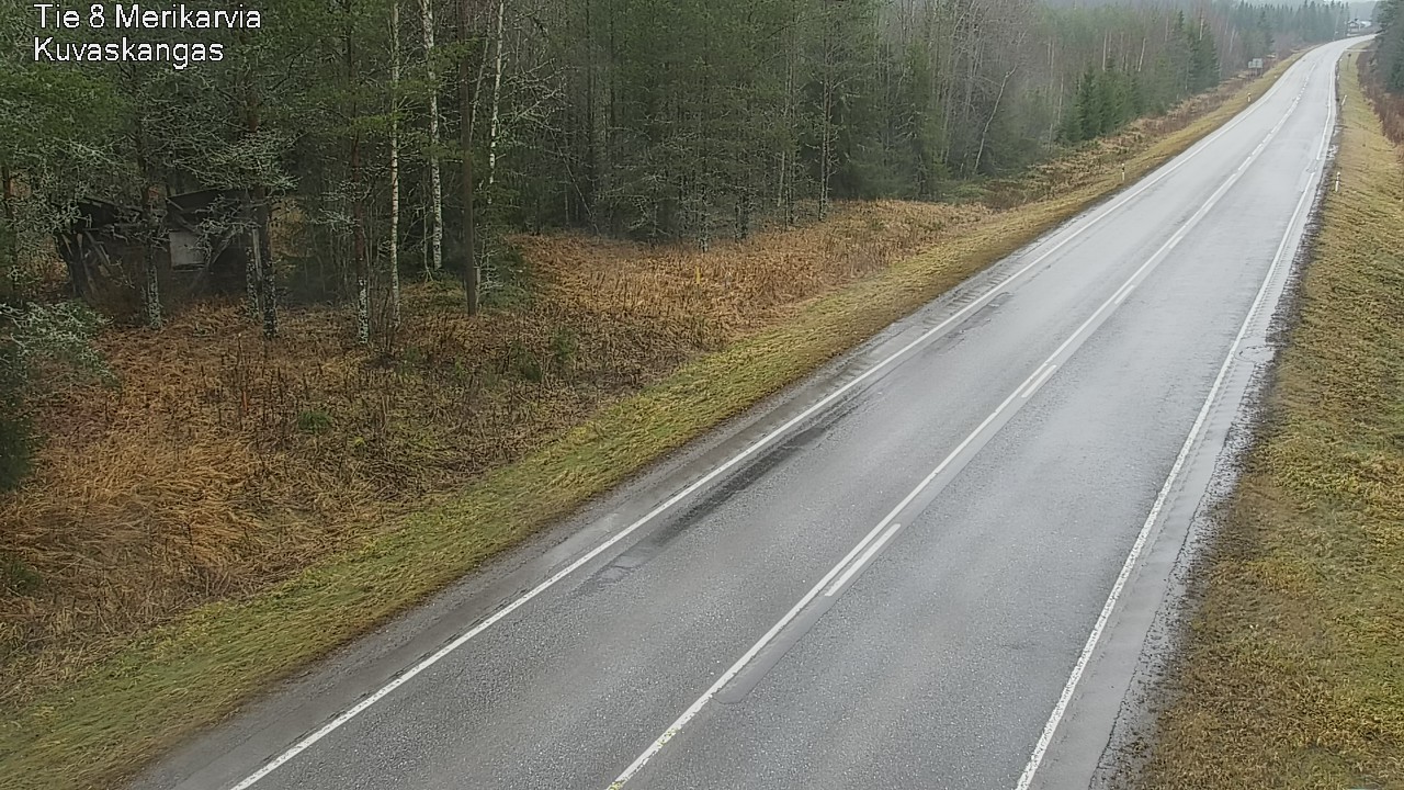 Weather Camera Image Väg 8 Merikarvia, Kuvaskangas, Merikarvia, Satakunta