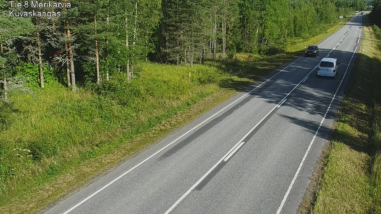 Kelikamerat Kuva Tie 8 Merikarvia, Kuvaskangas, Merikarvia, Satakunta