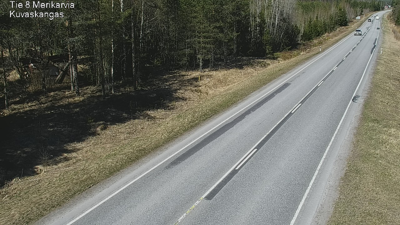 Kelikamerat Kuva Tie 8 Merikarvia, Kuvaskangas, Merikarvia, Satakunta