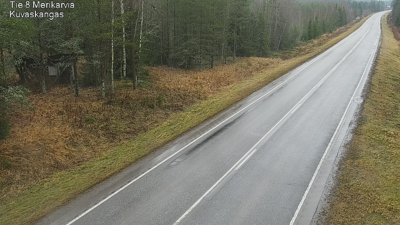 Weather Camera Image Väg 8 Merikarvia, Kuvaskangas, Merikarvia, Satakunta
