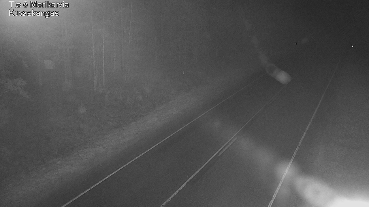 Weather Camera Image Väg 8 Merikarvia, Kuvaskangas, Merikarvia, Satakunta