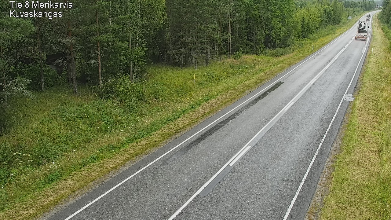 Weather Camera Image Väg 8 Merikarvia, Kuvaskangas, Merikarvia, Satakunta