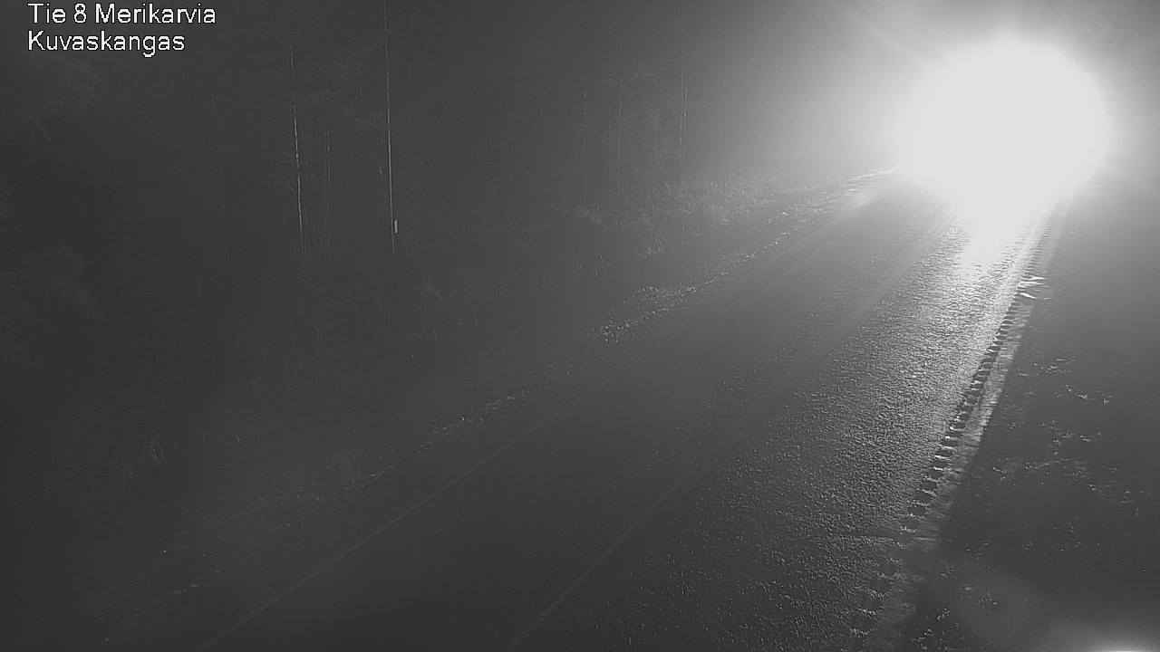 Weather Camera Image Väg 8 Merikarvia, Kuvaskangas, Merikarvia, Satakunta