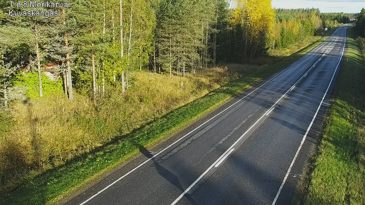 Weather Camera Image Väg 8 Merikarvia, Kuvaskangas, Merikarvia, Satakunta