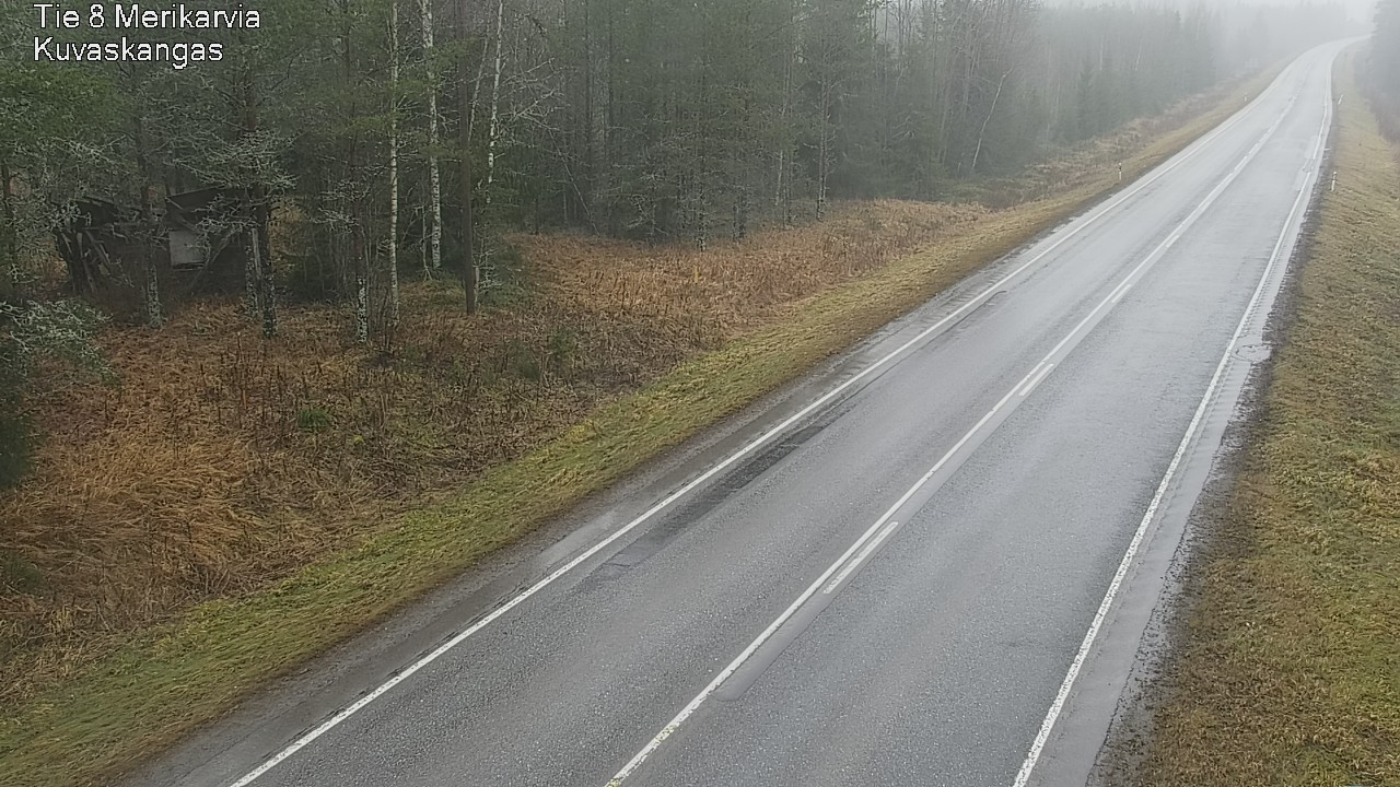 Weather Camera Image Väg 8 Merikarvia, Kuvaskangas, Merikarvia, Satakunta