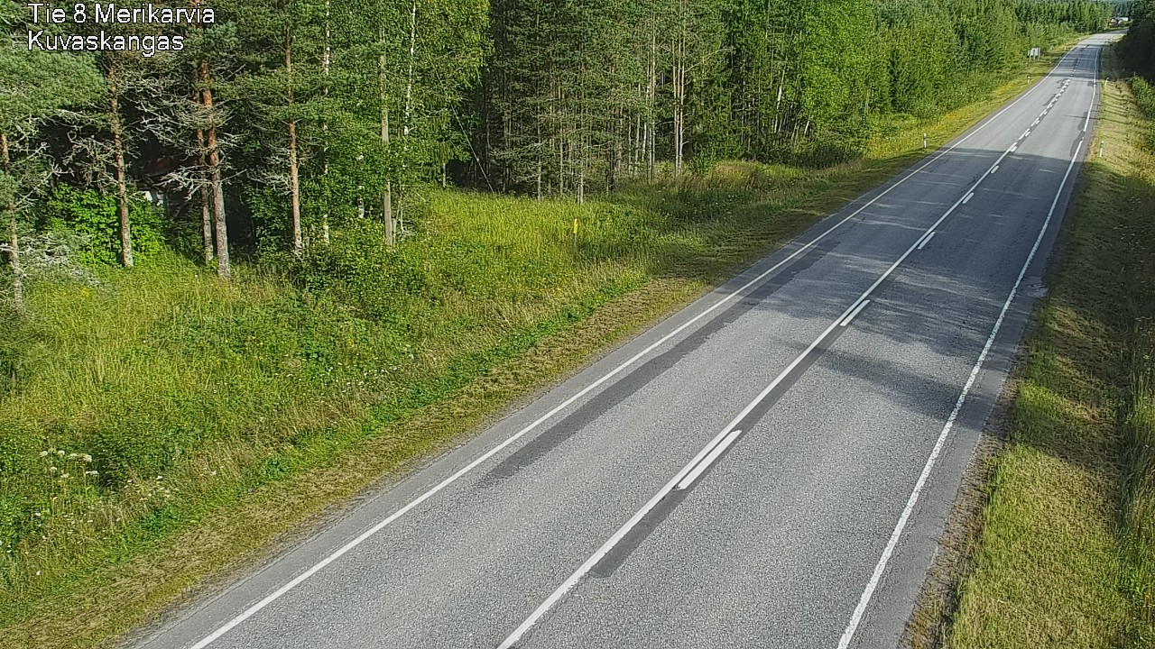 Kelikamerat Kuva Tie 8 Merikarvia, Kuvaskangas, Merikarvia, Satakunta