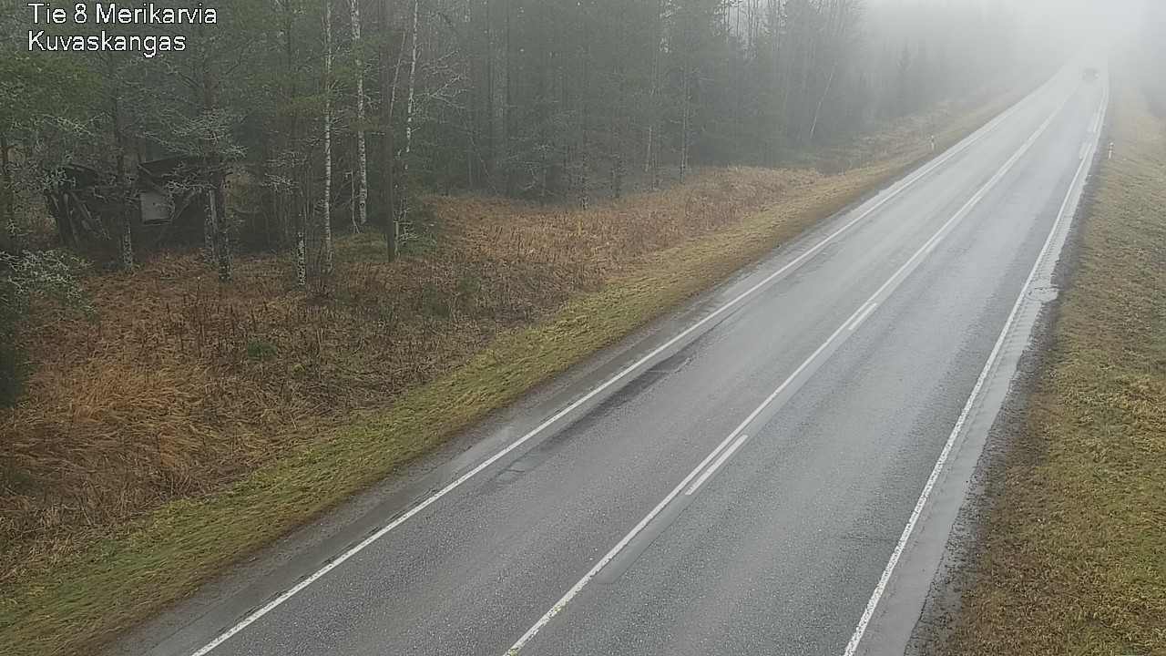 Weather Camera Image Väg 8 Merikarvia, Kuvaskangas, Merikarvia, Satakunta