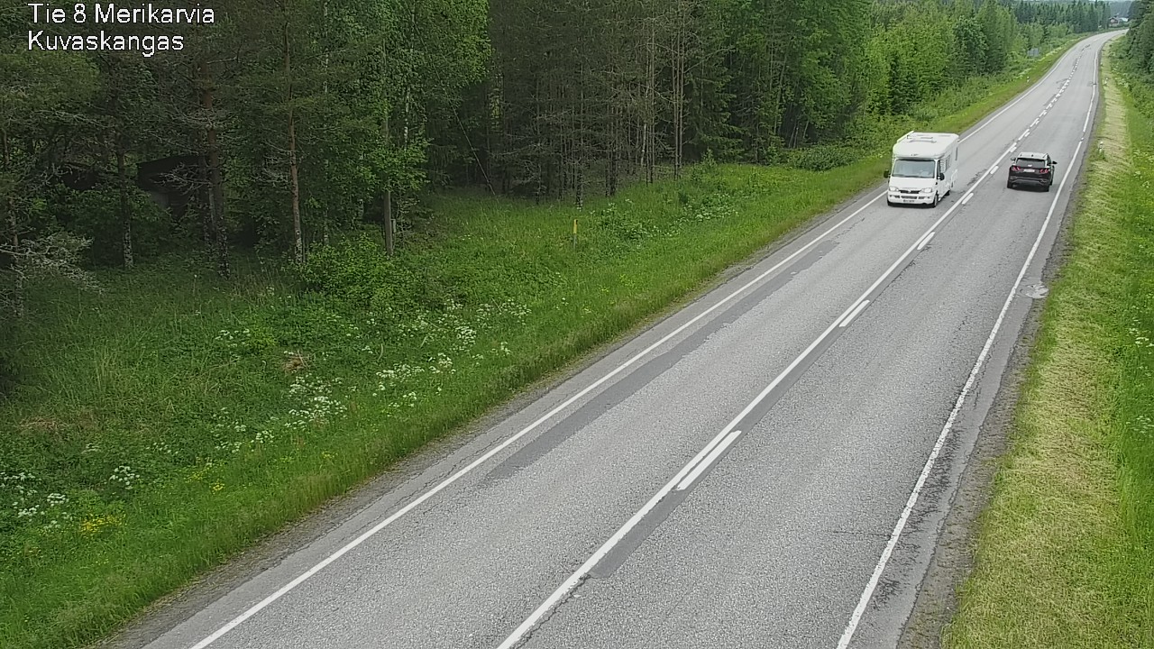 Kelikamerat Kuva Tie 8 Merikarvia, Kuvaskangas, Merikarvia, Satakunta