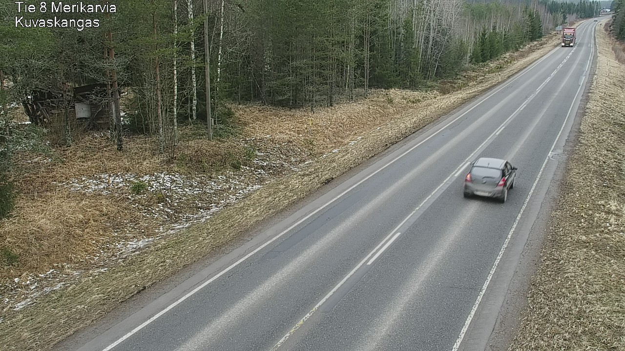 Kelikamerat Kuva Tie 8 Merikarvia, Kuvaskangas, Merikarvia, Satakunta