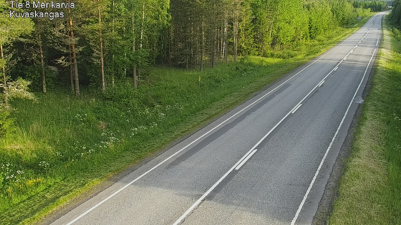 Kelikamerat Kuva Tie 8 Merikarvia, Kuvaskangas, Merikarvia, Satakunta