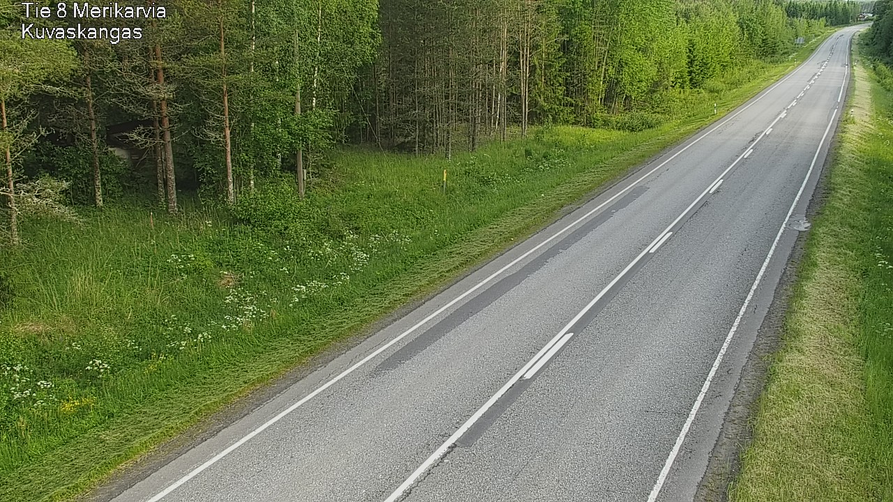 Kelikamerat Kuva Tie 8 Merikarvia, Kuvaskangas, Merikarvia, Satakunta