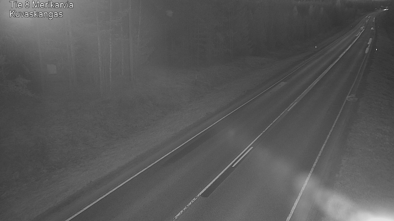 Weather Camera Image Väg 8 Merikarvia, Kuvaskangas, Merikarvia, Satakunta