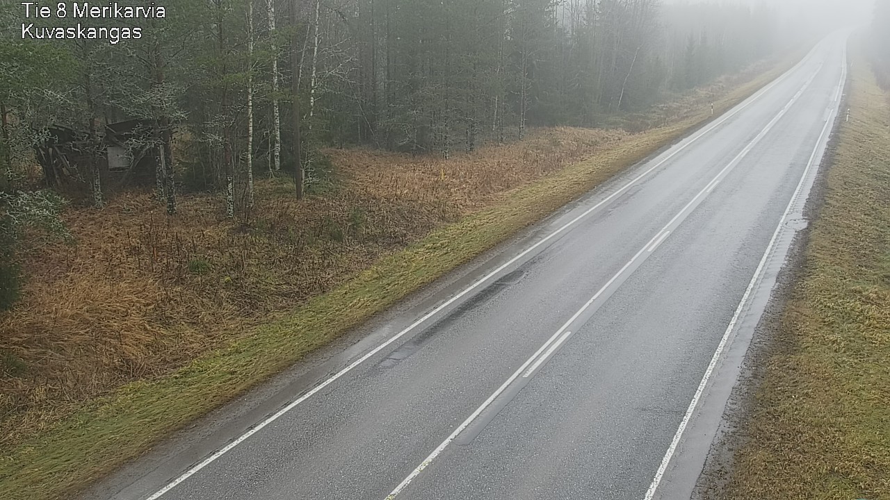 Weather Camera Image Väg 8 Merikarvia, Kuvaskangas, Merikarvia, Satakunta