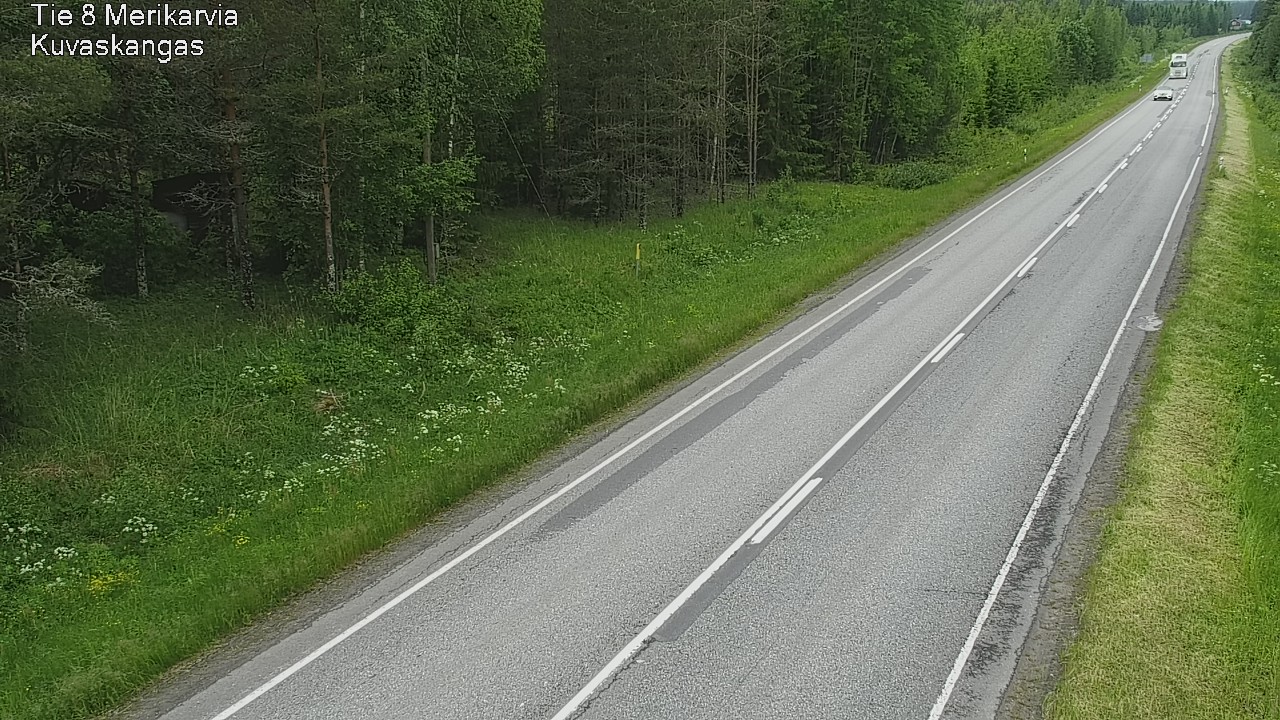 Kelikamerat Kuva Tie 8 Merikarvia, Kuvaskangas, Merikarvia, Satakunta