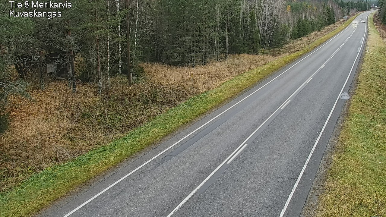 Kelikamerat Kuva Tie 8 Merikarvia, Kuvaskangas, Merikarvia, Satakunta