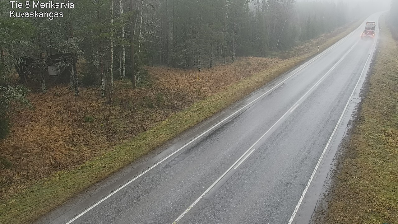 Weather Camera Image Väg 8 Merikarvia, Kuvaskangas, Merikarvia, Satakunta