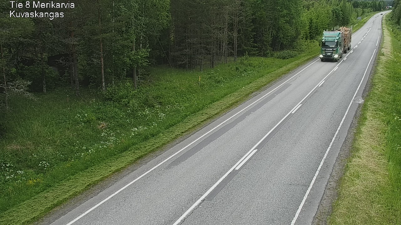 Kelikamerat Kuva Tie 8 Merikarvia, Kuvaskangas, Merikarvia, Satakunta