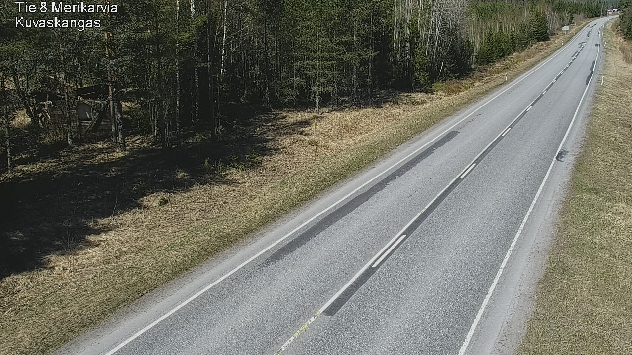 Kelikamerat Kuva Tie 8 Merikarvia, Kuvaskangas, Merikarvia, Satakunta