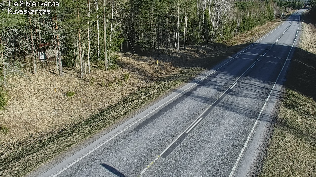 Kelikamerat Kuva Tie 8 Merikarvia, Kuvaskangas, Merikarvia, Satakunta