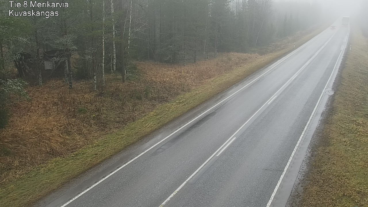 Weather Camera Image Väg 8 Merikarvia, Kuvaskangas, Merikarvia, Satakunta