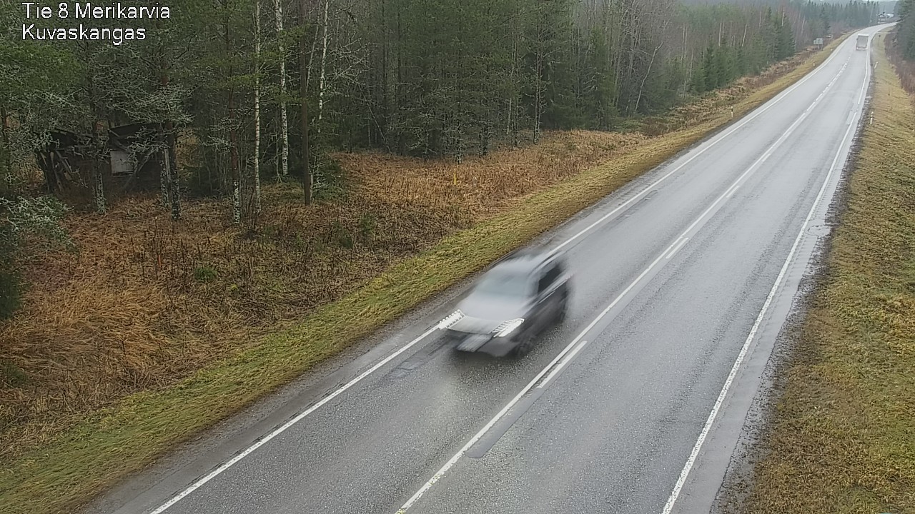 Weather Camera Image Väg 8 Merikarvia, Kuvaskangas, Merikarvia, Satakunta