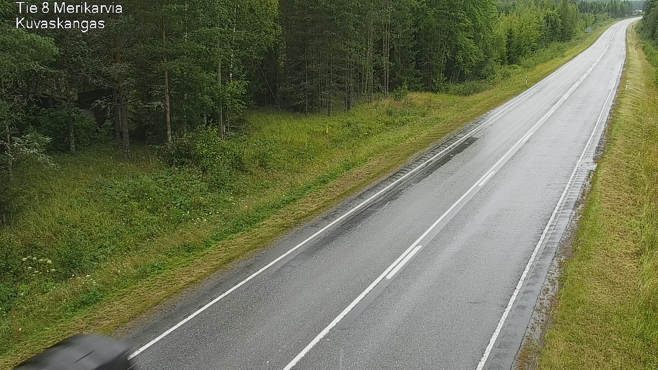 Weather Camera Image Väg 8 Merikarvia, Kuvaskangas, Merikarvia, Satakunta