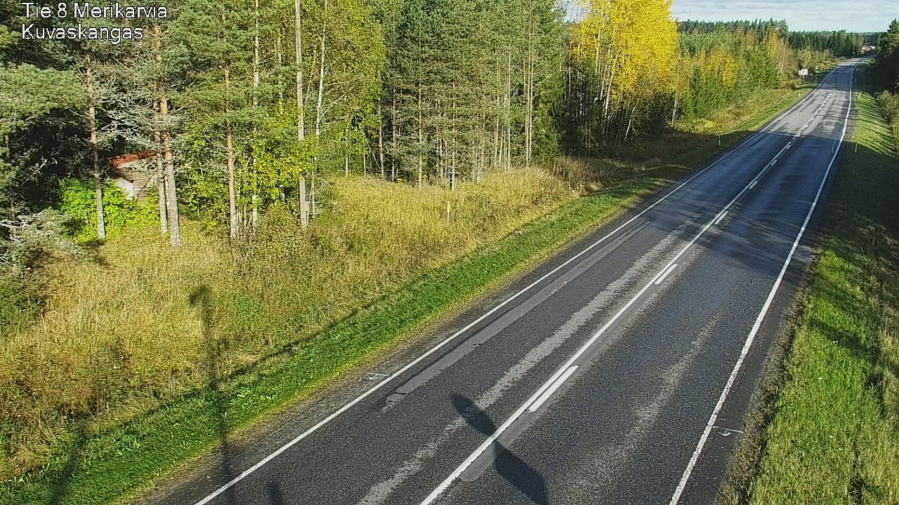 Weather Camera Image Väg 8 Merikarvia, Kuvaskangas, Merikarvia, Satakunta