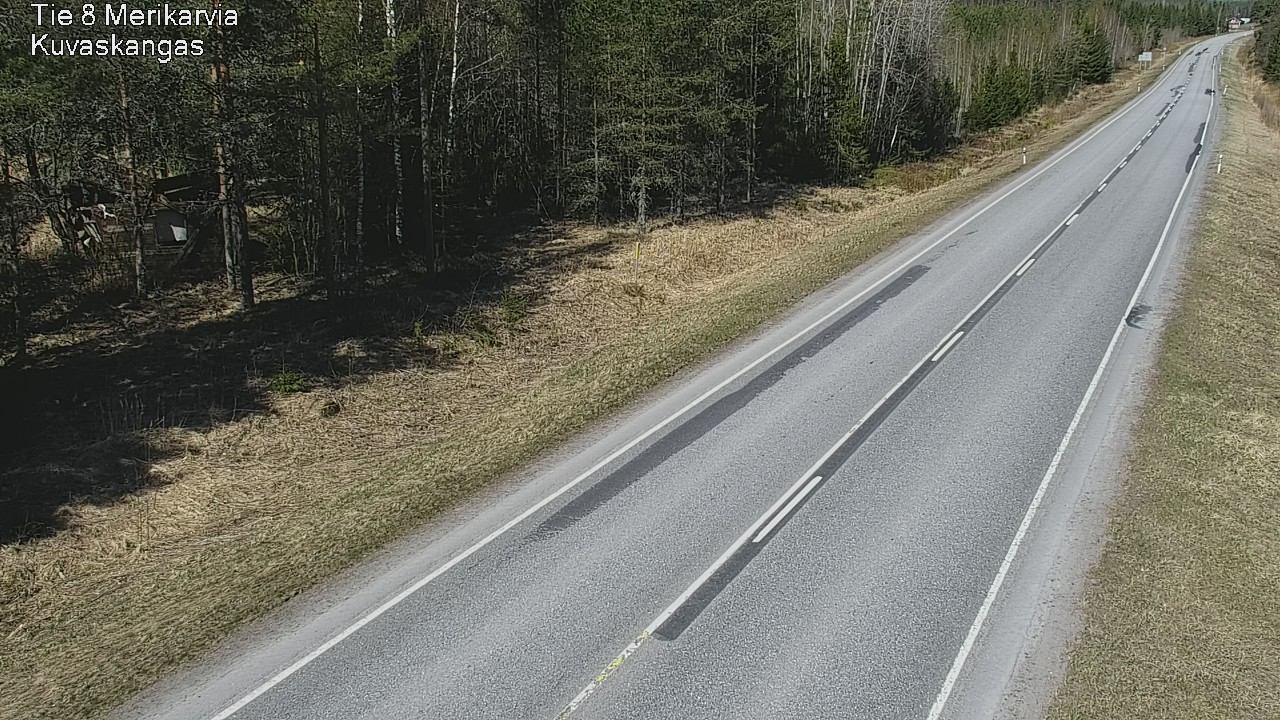 Kelikamerat Kuva Tie 8 Merikarvia, Kuvaskangas, Merikarvia, Satakunta