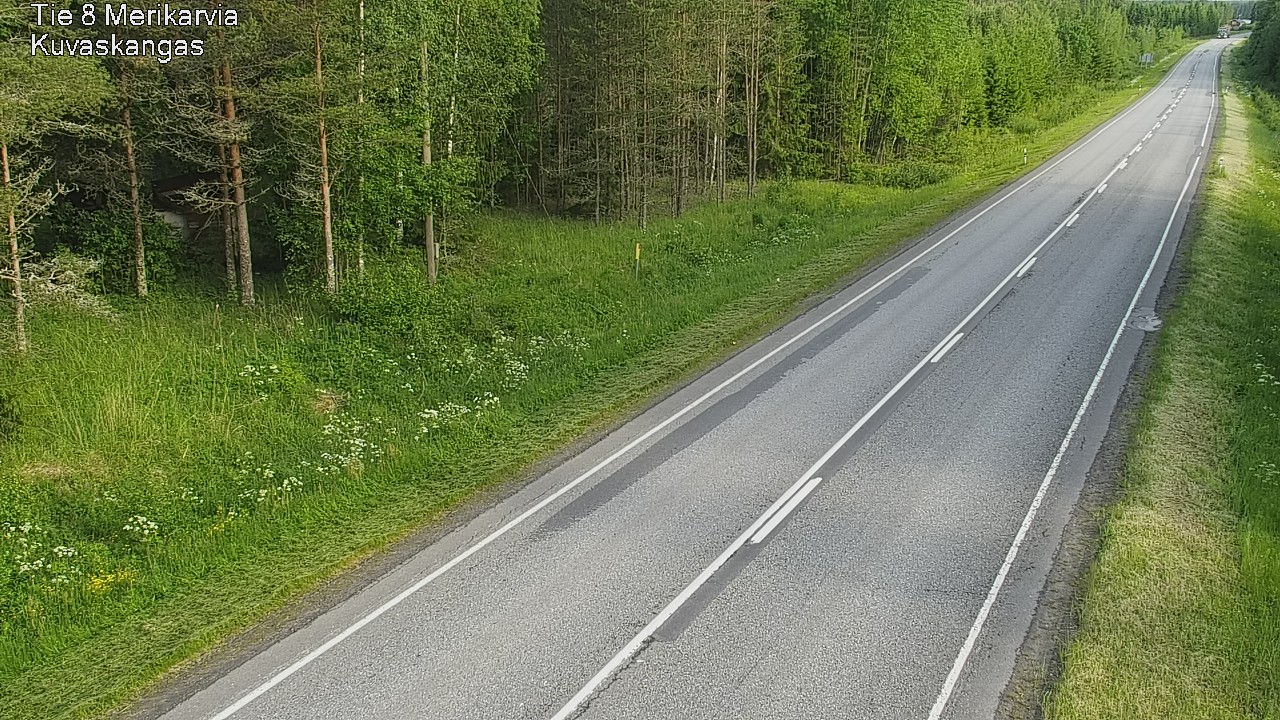 Kelikamerat Kuva Tie 8 Merikarvia, Kuvaskangas, Merikarvia, Satakunta