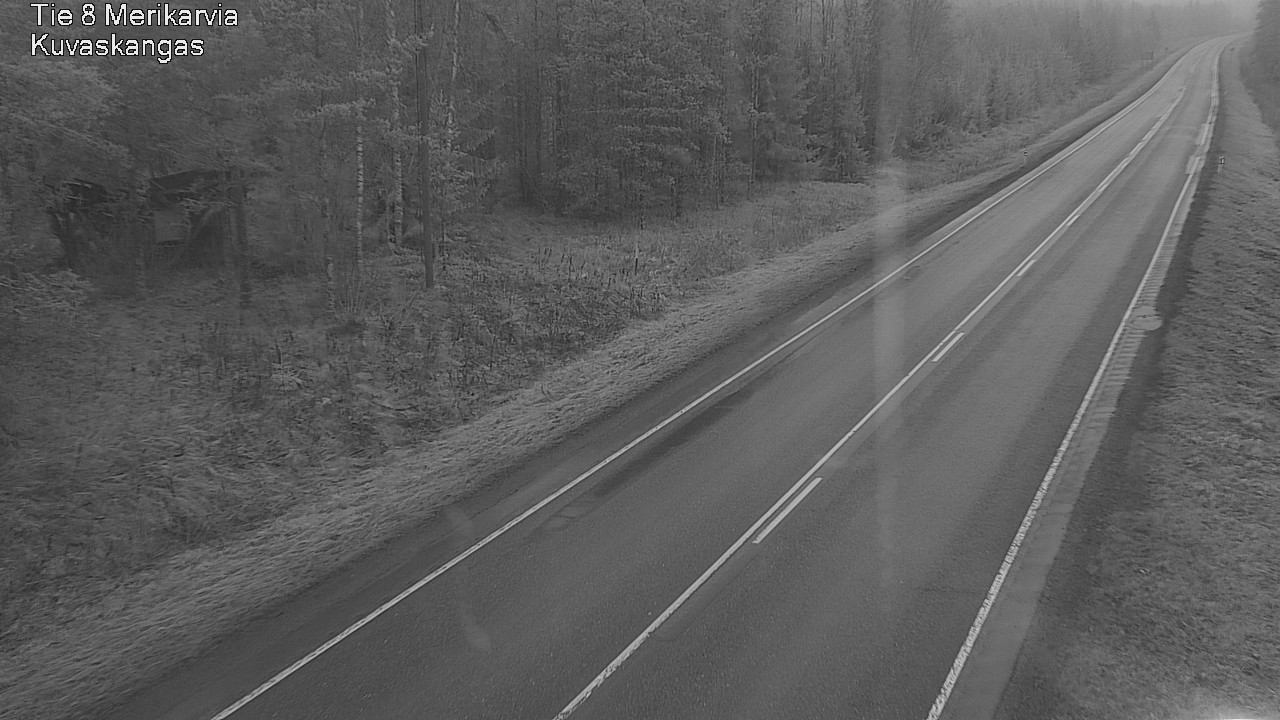 Weather Camera Image Väg 8 Merikarvia, Kuvaskangas, Merikarvia, Satakunta