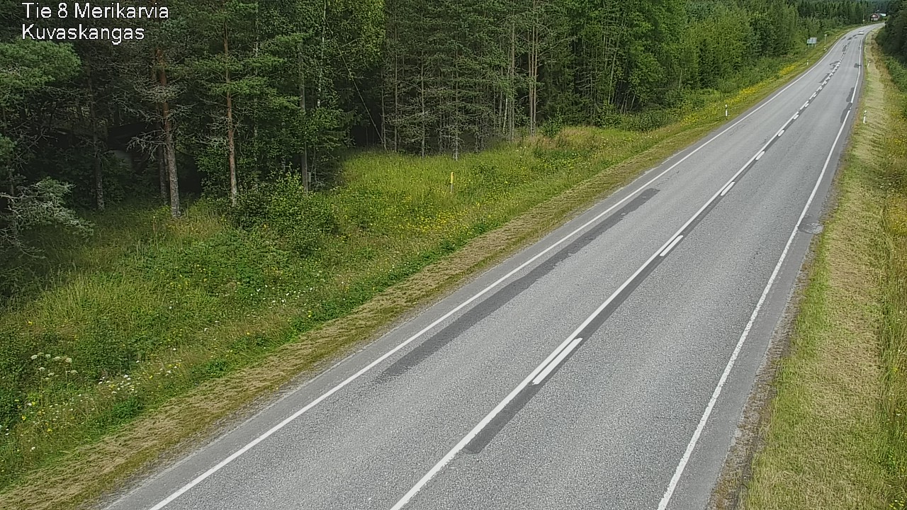 Kelikamerat Kuva Tie 8 Merikarvia, Kuvaskangas, Merikarvia, Satakunta