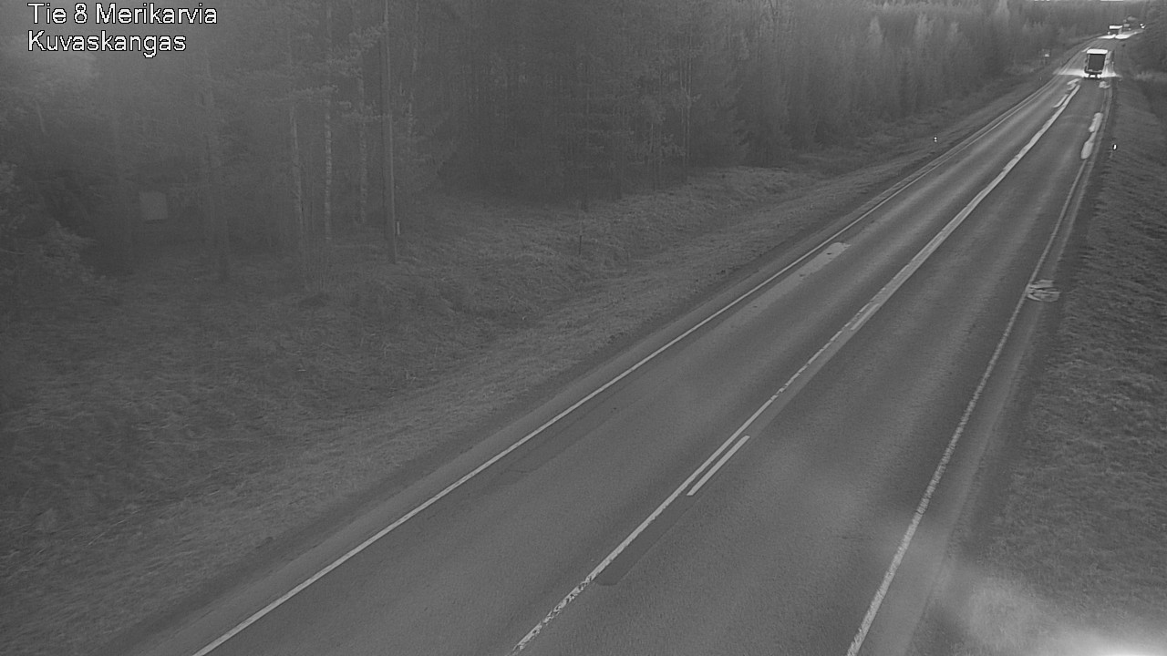 Weather Camera Image Väg 8 Merikarvia, Kuvaskangas, Merikarvia, Satakunta